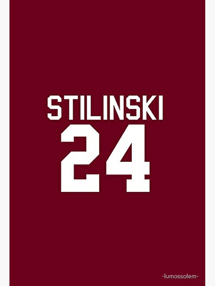 Stiles Stilinski #24 Beacon Hills Lacrosse Jersey