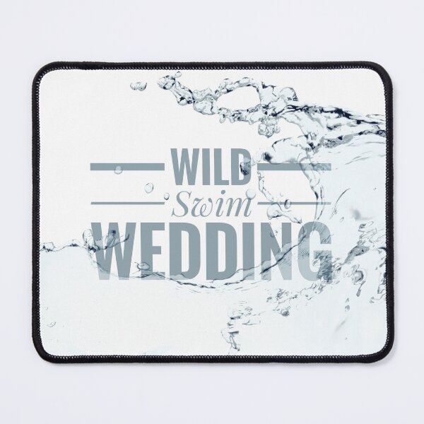 Item preview, Wave  Wild Swim Wedding Open Water Swim Art  by Jenny Meehan  designed and sold by Jenny Meehan Art Prints and Patterns  .
