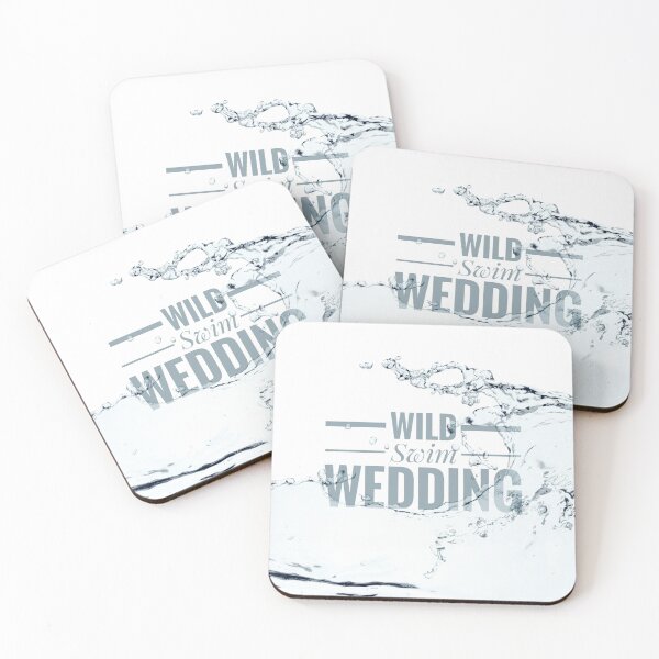 Item preview, Wave  Wild Swim Wedding Open Water Swim Art  by Jenny Meehan  designed and sold by Jenny Meehan Art Prints and Patterns  .