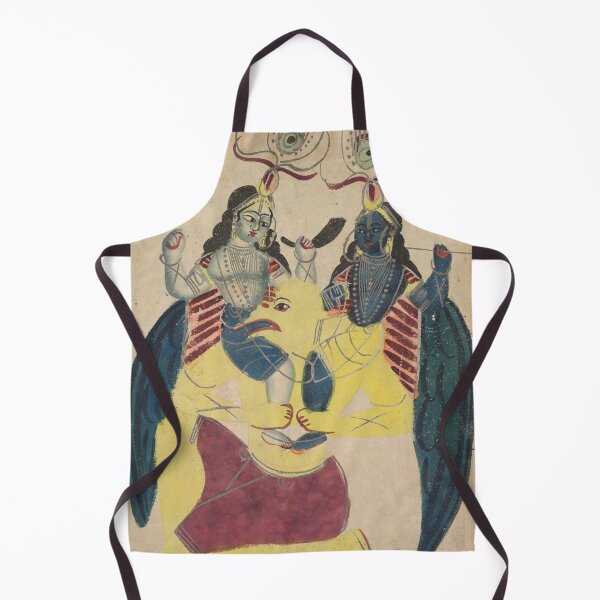 Item preview, Garuda Carrying Balarama and Krishna designed and sold by HinduArtGallery.