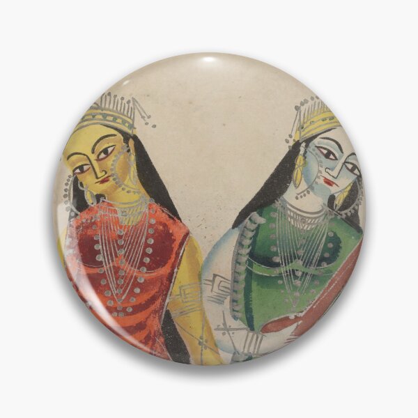 Item preview, Goddesses Lakshmi and Sarasvati designed and sold by HinduArtGallery.