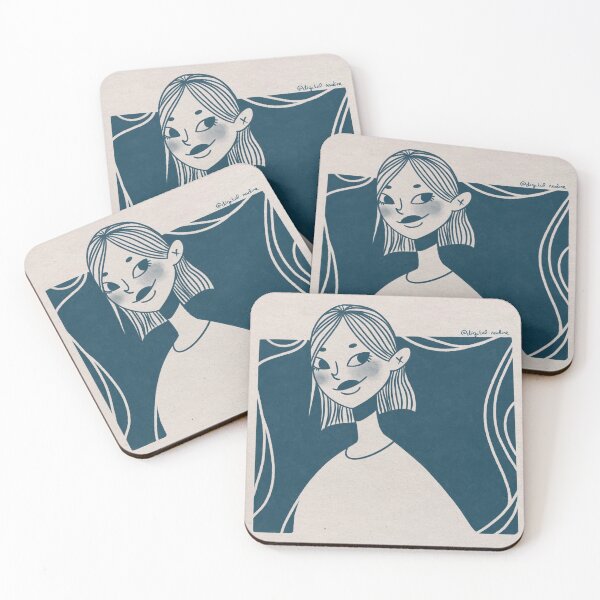 Item preview, Blue girl designed and sold by Digital-Nadine.