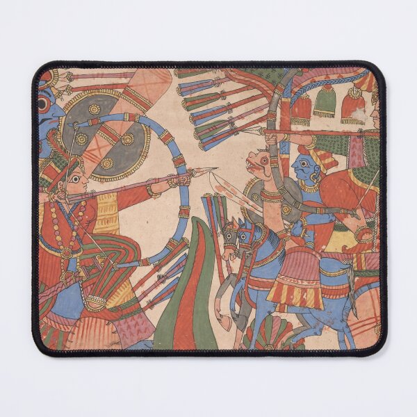 Item preview, Illustration to the Mahabharata designed and sold by HinduArtGallery.