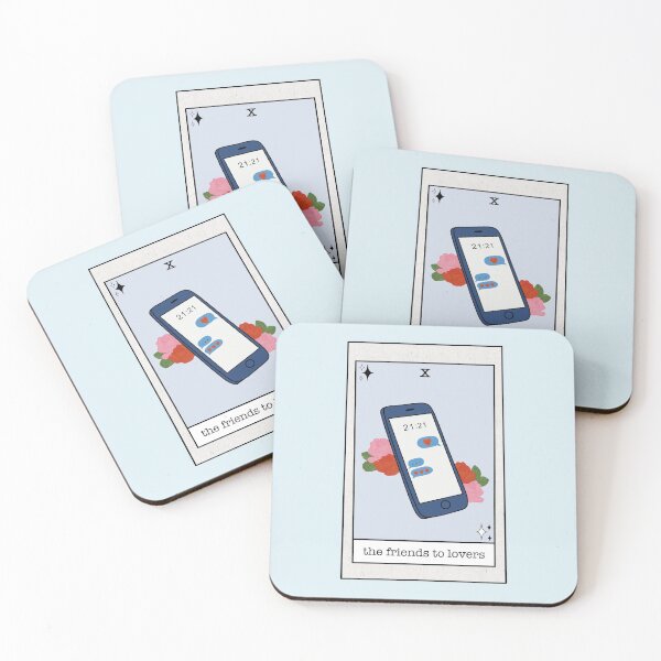Item preview, Friends To Lovers Tarot Card designed and sold by lollythefangirl.