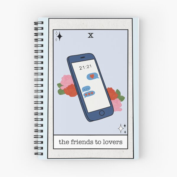 Item preview, Friends To Lovers Tarot Card designed and sold by lollythefangirl.