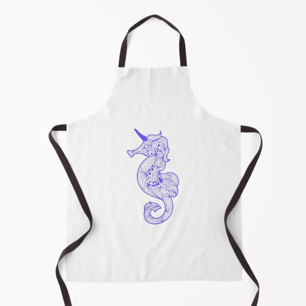 Item preview, Sea Horse Mandala Art designed and sold by Open Canvas.