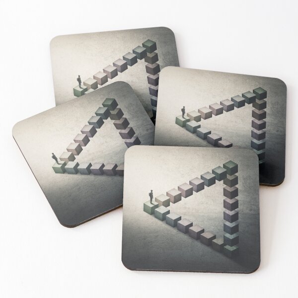 Item preview, infinity penrose triangle designed and sold by psychoshadow.