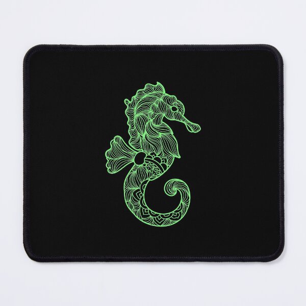 Item preview, Sea Horse Mandala Art designed and sold by Open Canvas.
