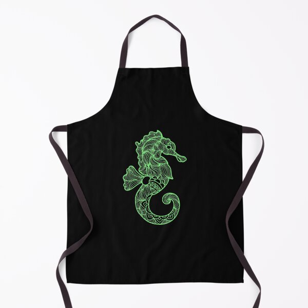 Item preview, Sea Horse Mandala Art designed and sold by Open Canvas.