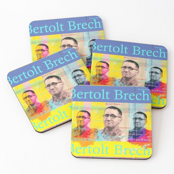 Item preview, Bertolt Brecht, portrait, theater designed and sold by Mauswohn.
