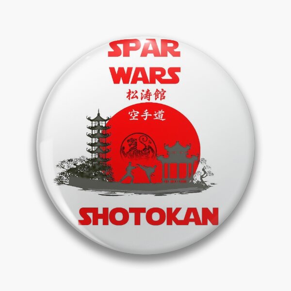 Item preview, Shotokan Kararte Kumite Spar Wars - Martial Arts Fashion Design designed and sold by Zanshin-Art.