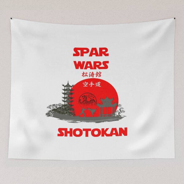Item preview, Shotokan Kararte Kumite Spar Wars - Martial Arts Fashion Design designed and sold by Zanshin-Art.