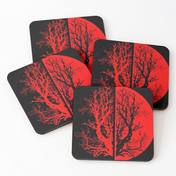 Item preview, Blood Moon Trees designed and sold by MORIANO TATTOOS.