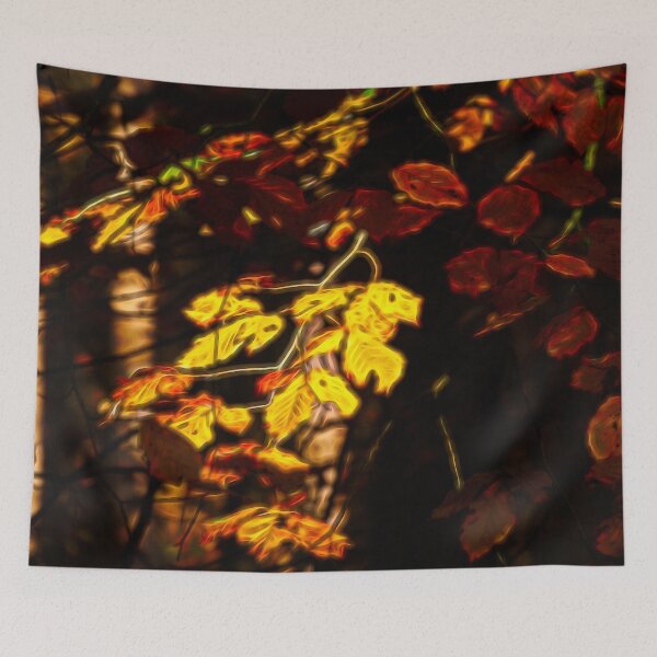 Item preview, Electrifying autumn colors designed and sold by Ingrid Hütten.