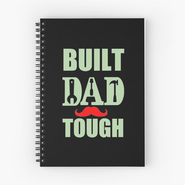 Item preview, Built Dad Tough 2022 - Funny Dad Saying With Beard, Tough Dad designed and sold by Delandor.