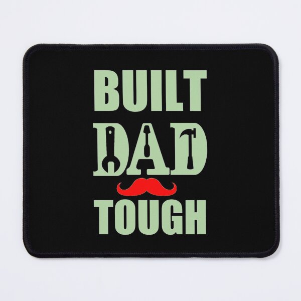 Item preview, Built Dad Tough 2022 - Funny Dad Saying With Beard, Tough Dad designed and sold by Delandor.
