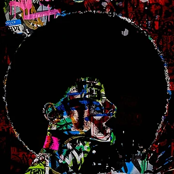 Artwork thumbnail, AFRO LADY by R0X Designs