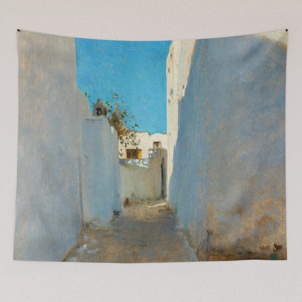 Item preview, A Moroccan Street Scene (ca. 1879–1880) by John Singer Sargent designed and sold by Designedbysm.