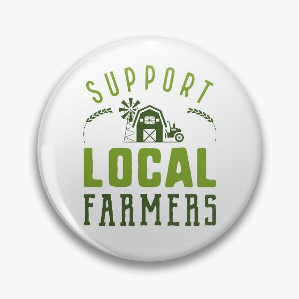 Item preview, Support Local Farmers designed and sold by cherrific.