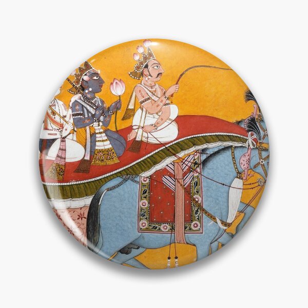Item preview, Krishna and Balarama Being Driven by Akrura to Mathura designed and sold by HinduArtGallery.