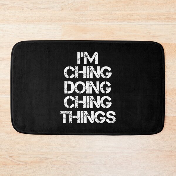Item preview, Ching Name T Shirt - I'm Ching Doing Ching Things Name Gift Item Tee designed and sold by chezeva.