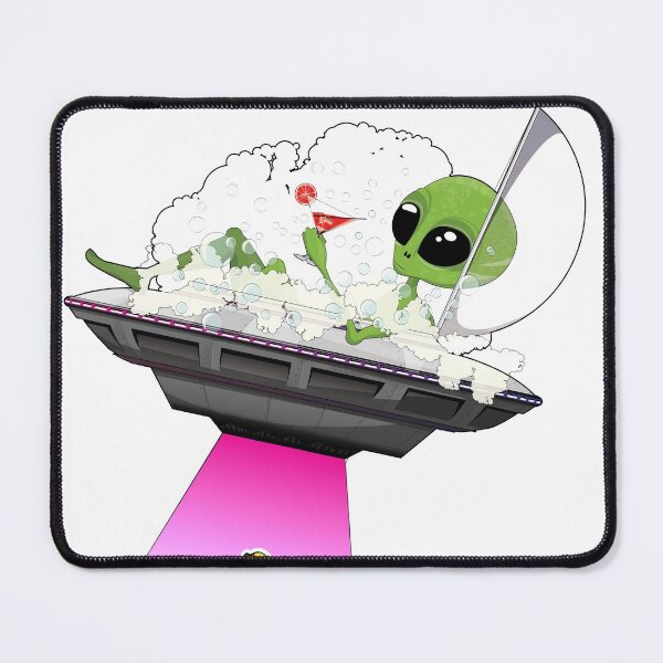 Item preview, Space Alien in the Bath designed and sold by Wyattdesign.
