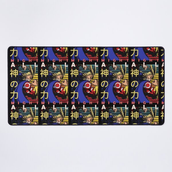 Toshinori Yagi All Might My Hero Academia Boku no hero academia retro design Desk Mat