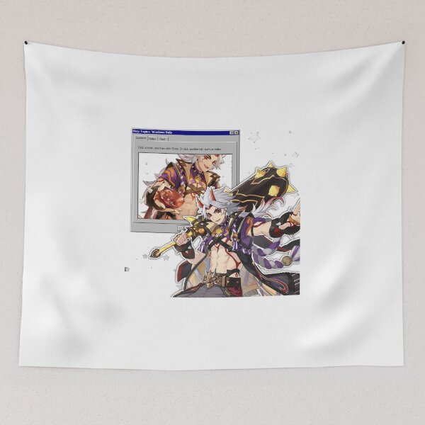 Item preview, Arataki Itto Genshin Impact designed and sold by milkuvvay.
