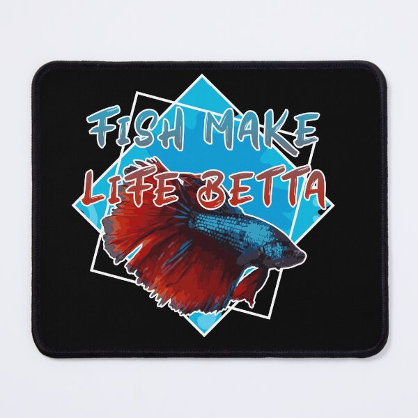 Item preview, Fish Make Life Betta betta design designed and sold by damithez.