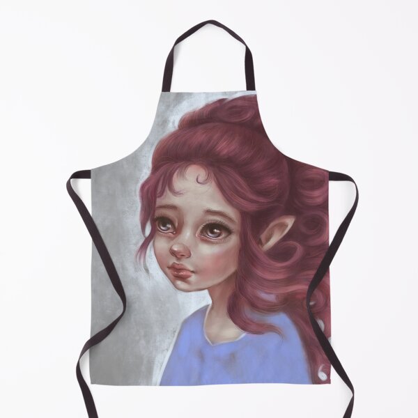 Item preview, Cute girl with big hair designed and sold by snailmakesart.