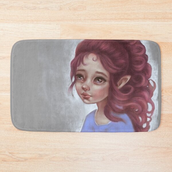 Item preview, Cute girl with big hair designed and sold by snailmakesart.