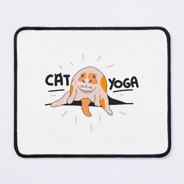 Item preview, cat yoga cat yoga life challenge funny cats designed and sold by Tropical Blood.