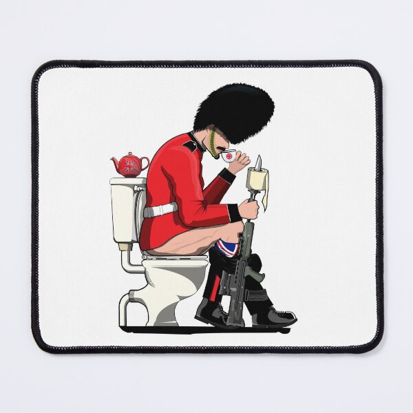Item preview, British Soldier on the Toilet designed and sold by Wyattdesign.