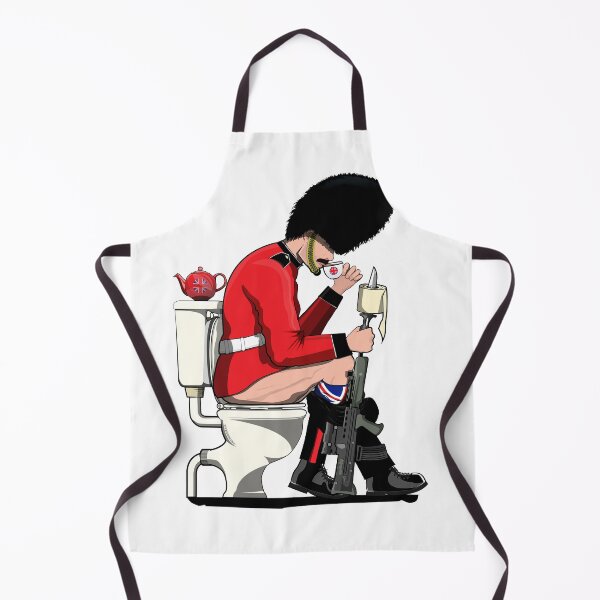 Item preview, British Soldier on the Toilet designed and sold by Wyattdesign.