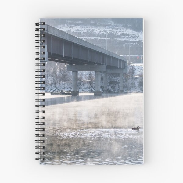 Artikelvorschau, Lake Taneycomo Nebliges Winterangeln entworfen und verkauft von mljdwhite.