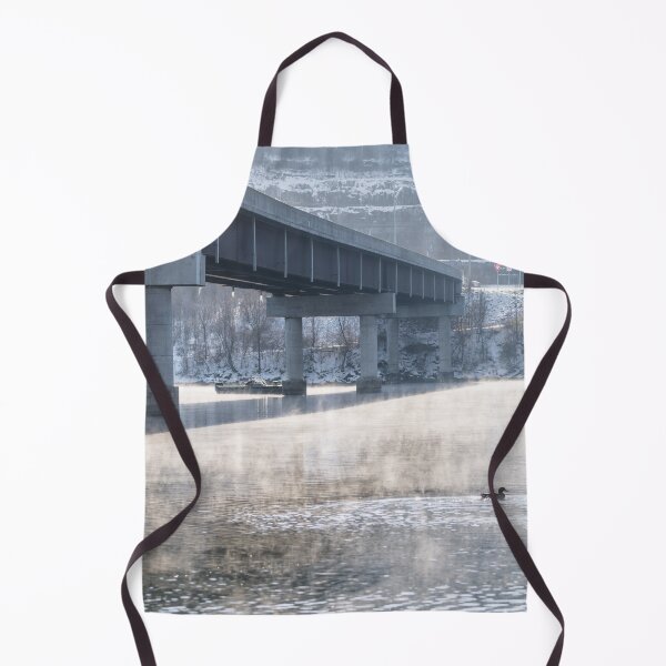 Item preview, Lake Taneycomo Foggy Winter Fishing designed and sold by mljdwhite.
