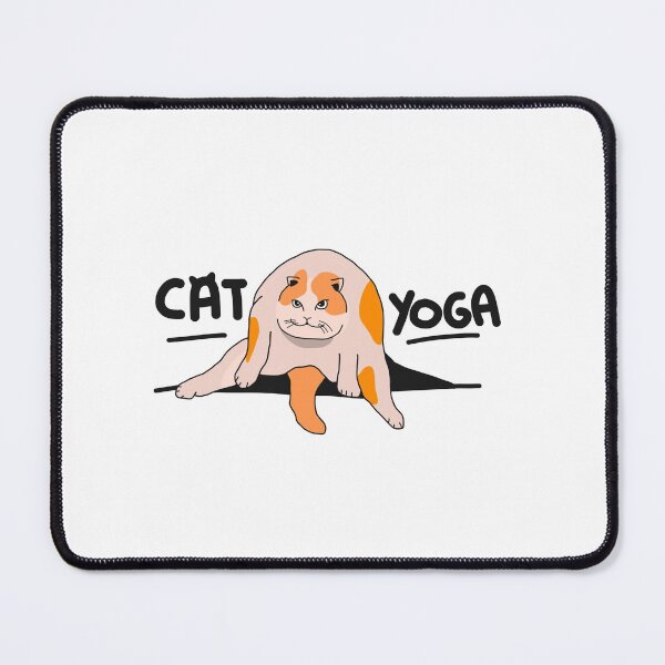 Item preview, cat yoga flow cat cat.funny cat movement  designed and sold by Tropical Blood.