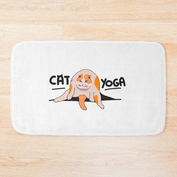 Item preview, cat yoga flow cat cat.funny cat movement  designed and sold by Tropical Blood.