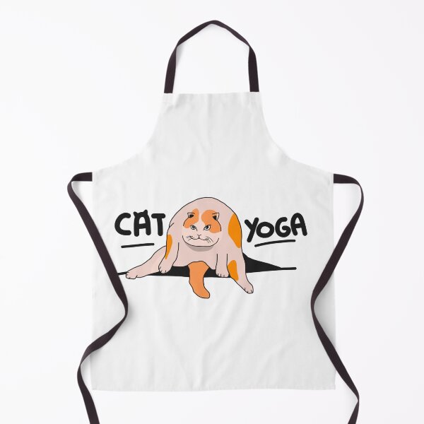 Item preview, cat yoga flow cat cat.funny cat movement designed and sold by Tropical Blood.