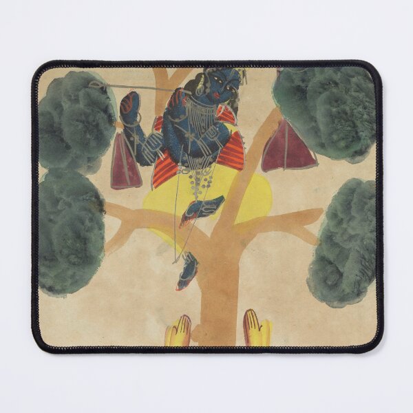 Item preview, Krishna Steals the Clothes of the Cowgirls designed and sold by HinduArtGallery.