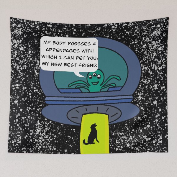 Item preview, Dog Rescue Alien  designed and sold by SquirrelPants87.