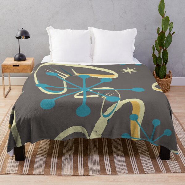 Item preview, Dramatic Starburst and Boomerang Modern Art designed and sold by LisWilliams.