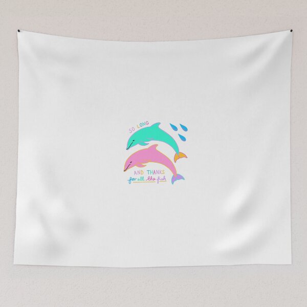 Item preview, hitchhiker´s guide to the galaxy dolphins designed and sold by yantimemes.