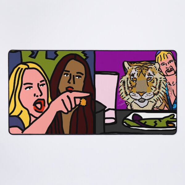 Item preview, Woman Yelling At Cat Memes with Joseph and his Tiger designed and sold by ellenhenry.
