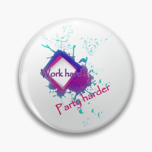 Item preview, Work hard party harder designed and sold by Teodosija.
