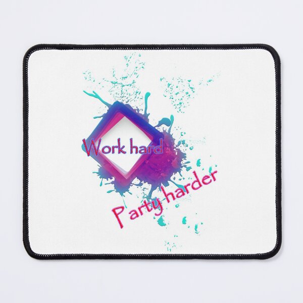 Item preview, Work hard party harder designed and sold by Teodosija.