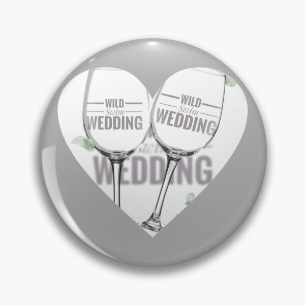 Item preview, Wild Swim Wedding Congratulations Open Water Swim Art  by Jenny Meehan  designed and sold by Jenny Meehan Art Prints and Patterns  .