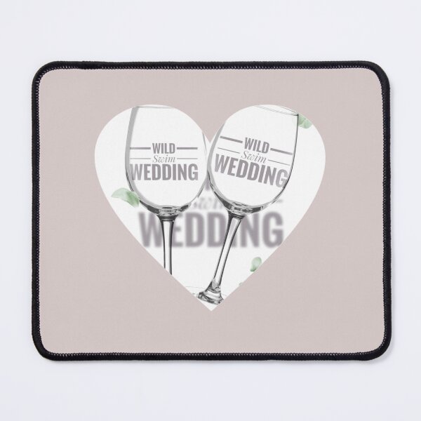 Item preview, Wild Swim Wedding Congratulations Open Water Swim Art by Jenny Meehan designed and sold by Jenny Meehan Art Prints and Patterns .