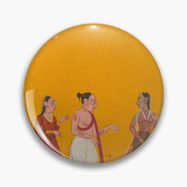 Item preview, Rama and Sita Being Taken to the Priest to Fix the Wedding Date designed and sold by HinduArtGallery.