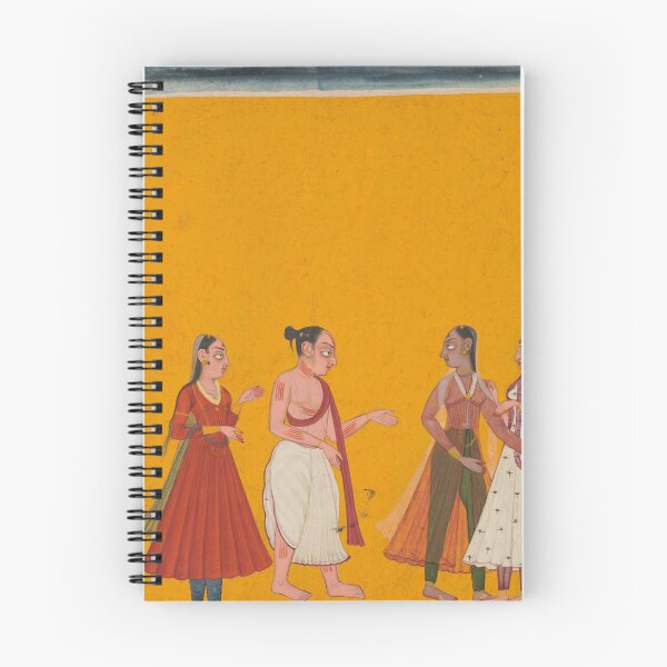 Item preview, Rama and Sita Being Taken to the Priest to Fix the Wedding Date designed and sold by HinduArtGallery.